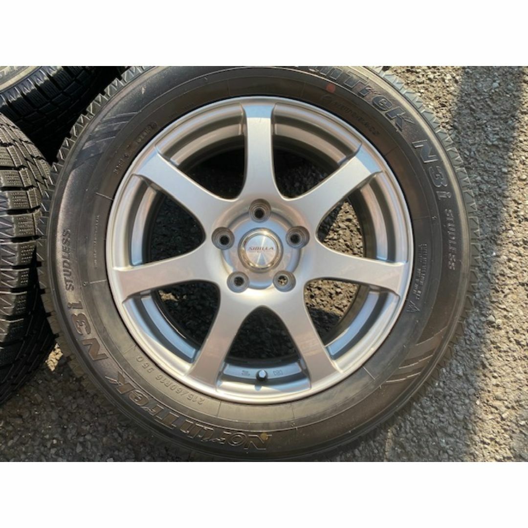 ヴェゼル オデッセイ スタッドレスセット シビラ CX-3 16インチ 