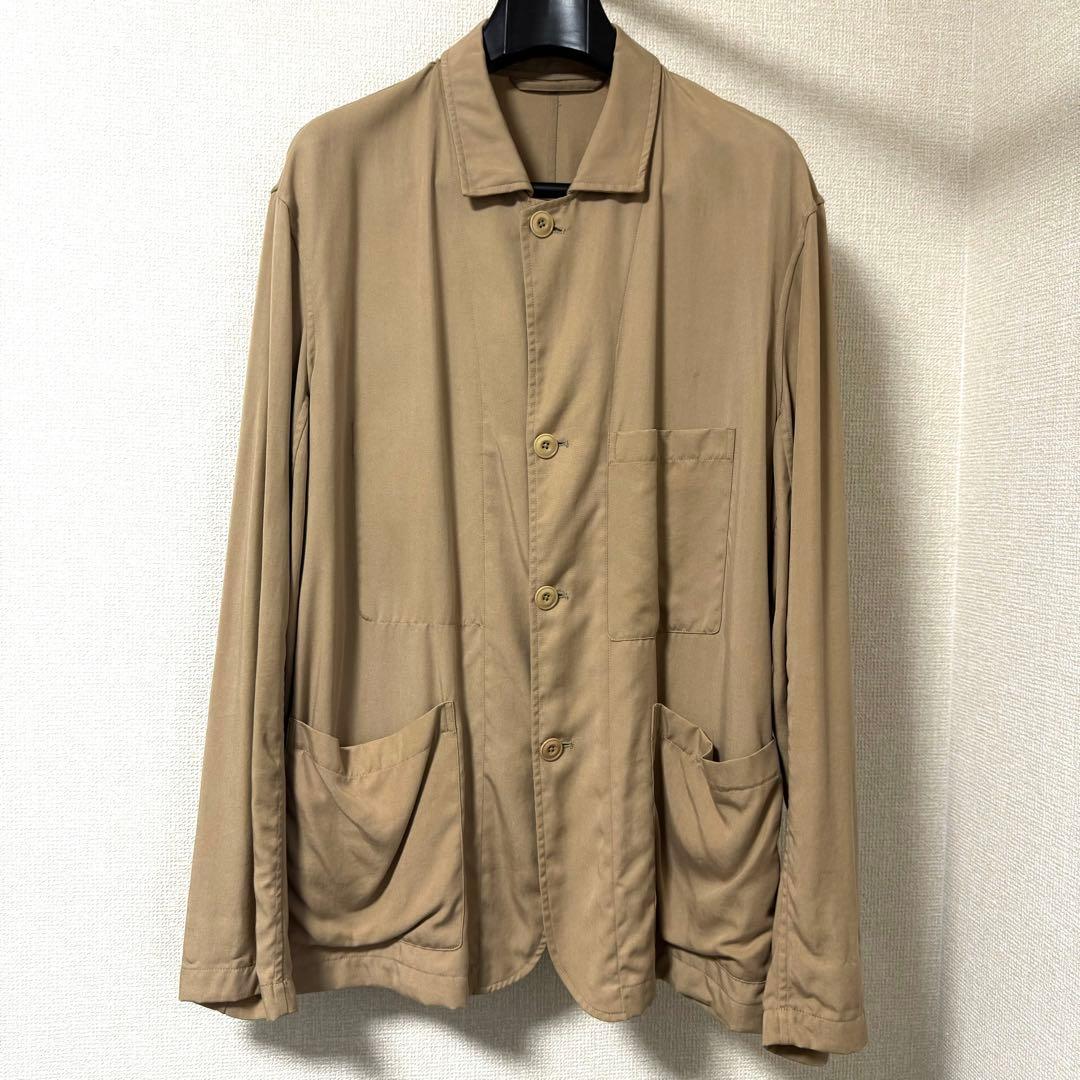 LEMAIRE ブルゾン ピンクベージュ 48サイズ テンセル