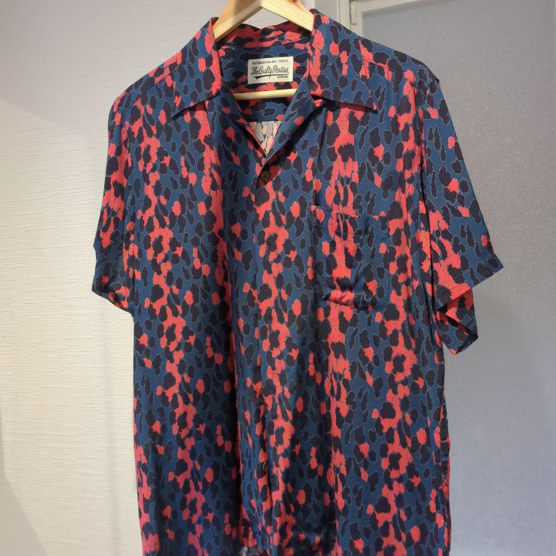 ワコマリアレオパードアロハシャツ