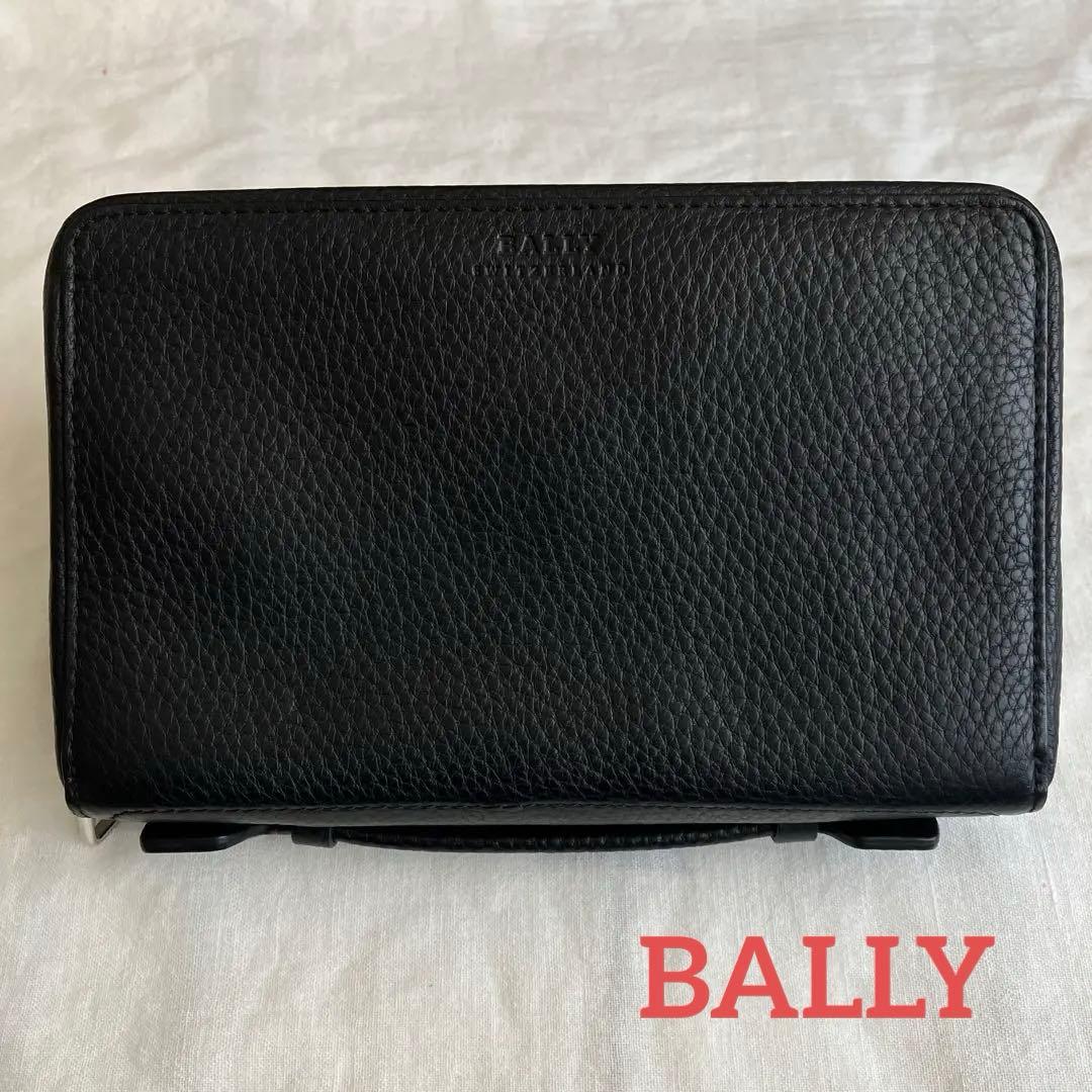 バリー BALLY クラッチバッグ セカンドバック トラベルケース ブラック