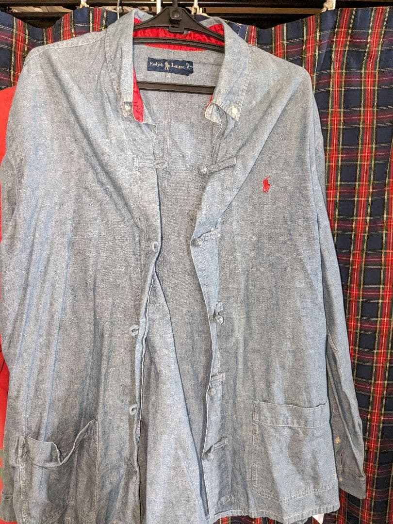 日本限定2着poloラルフローレンclotチャイナシャツ