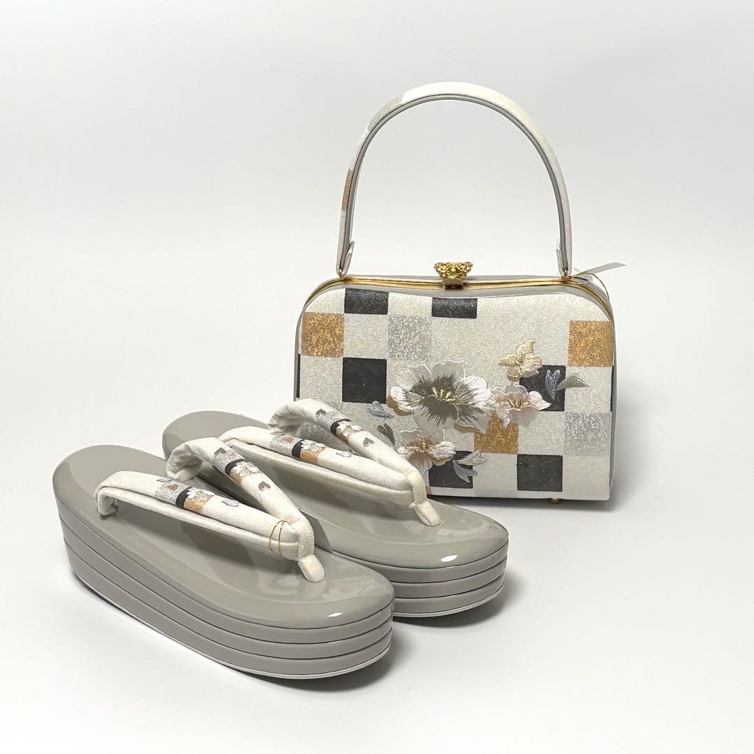 草履 バッグ 成人式・卒業式 草履バッグセット紗織 日本製 草履 バック