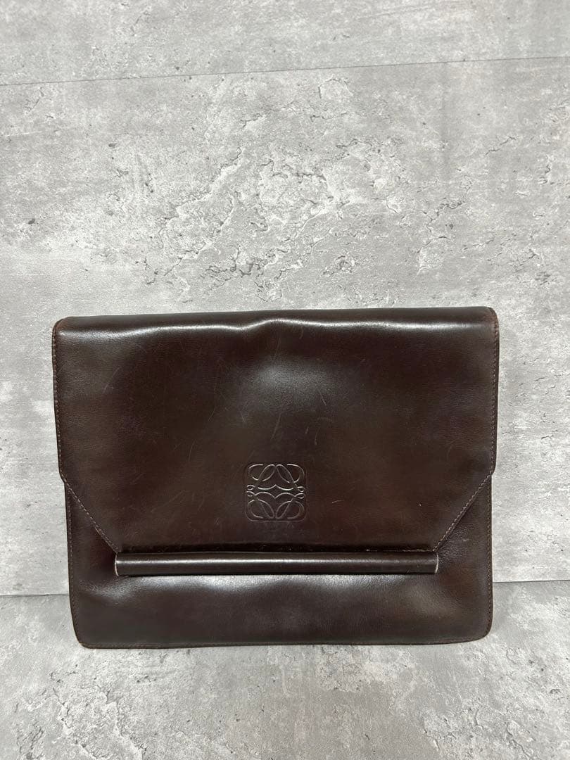 ✨激レア✨ ロエベ LOEWE ショルダーバッグ クラッチバッグ ブラウン