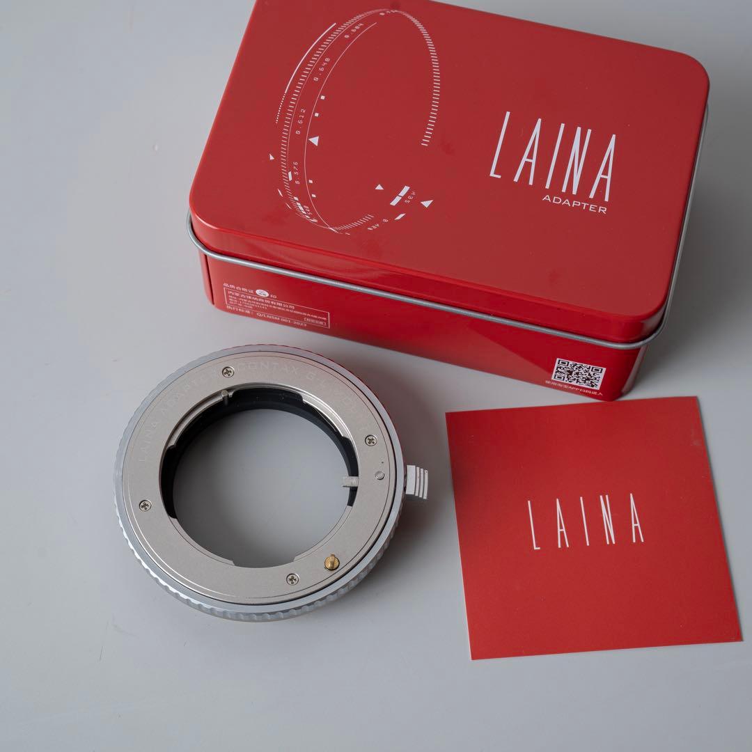 LAINA contax G → Leica lumix Lマウントアダプター