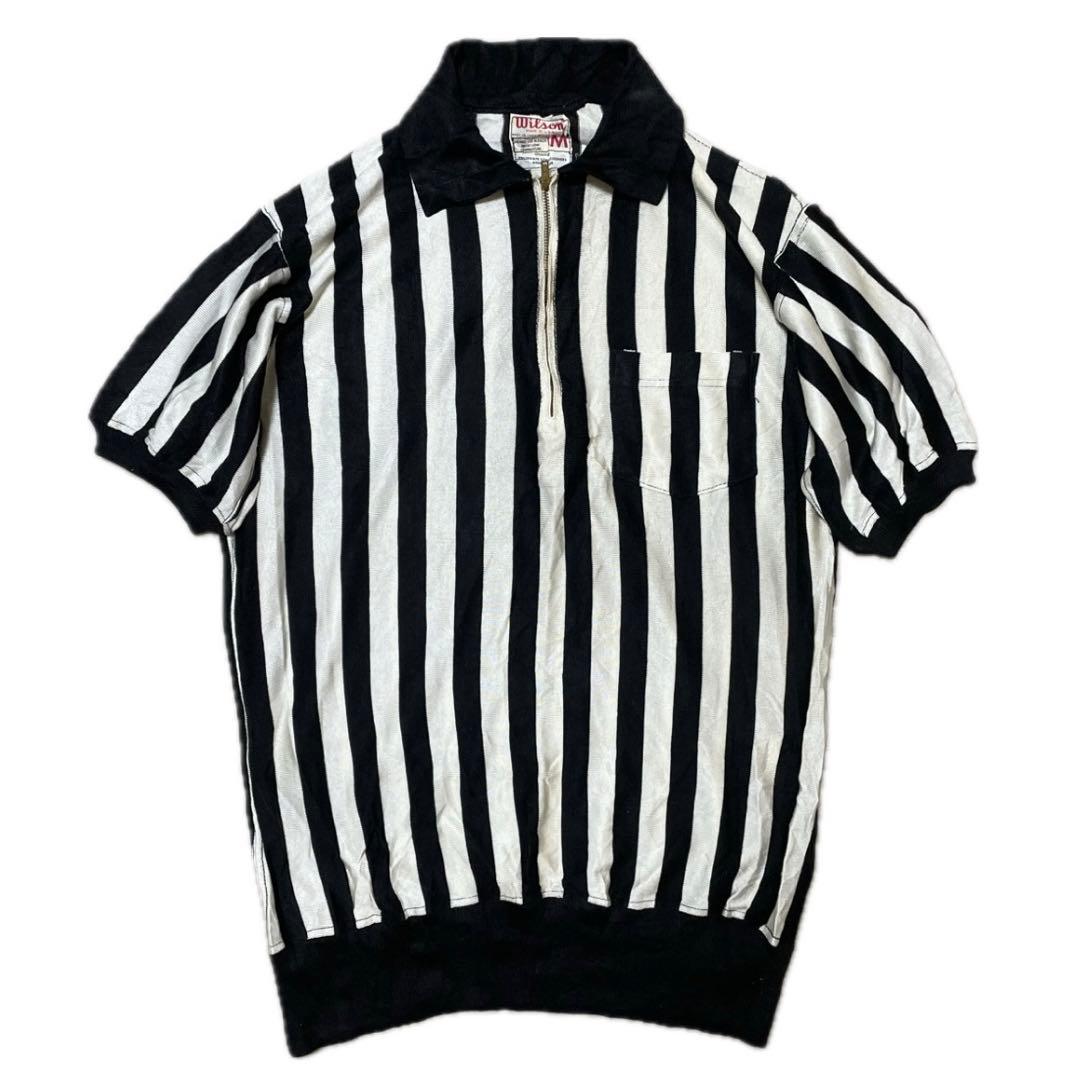60s Wilson Referee Shirt レーヨン レフェリーシャツ M