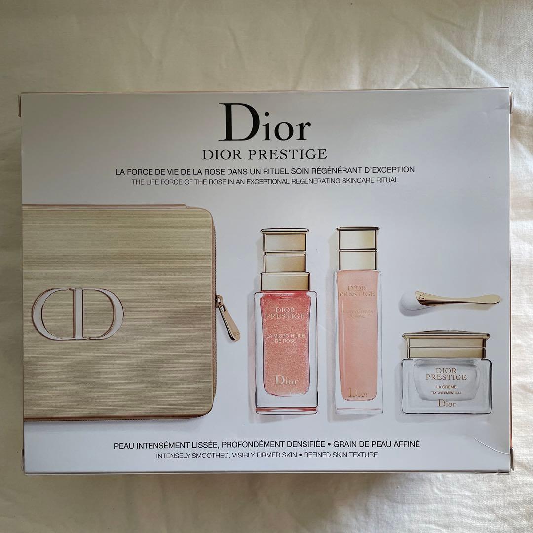 新品 ディオール プレステージ マイクロ ユイル ド ローズ セラム コフレ