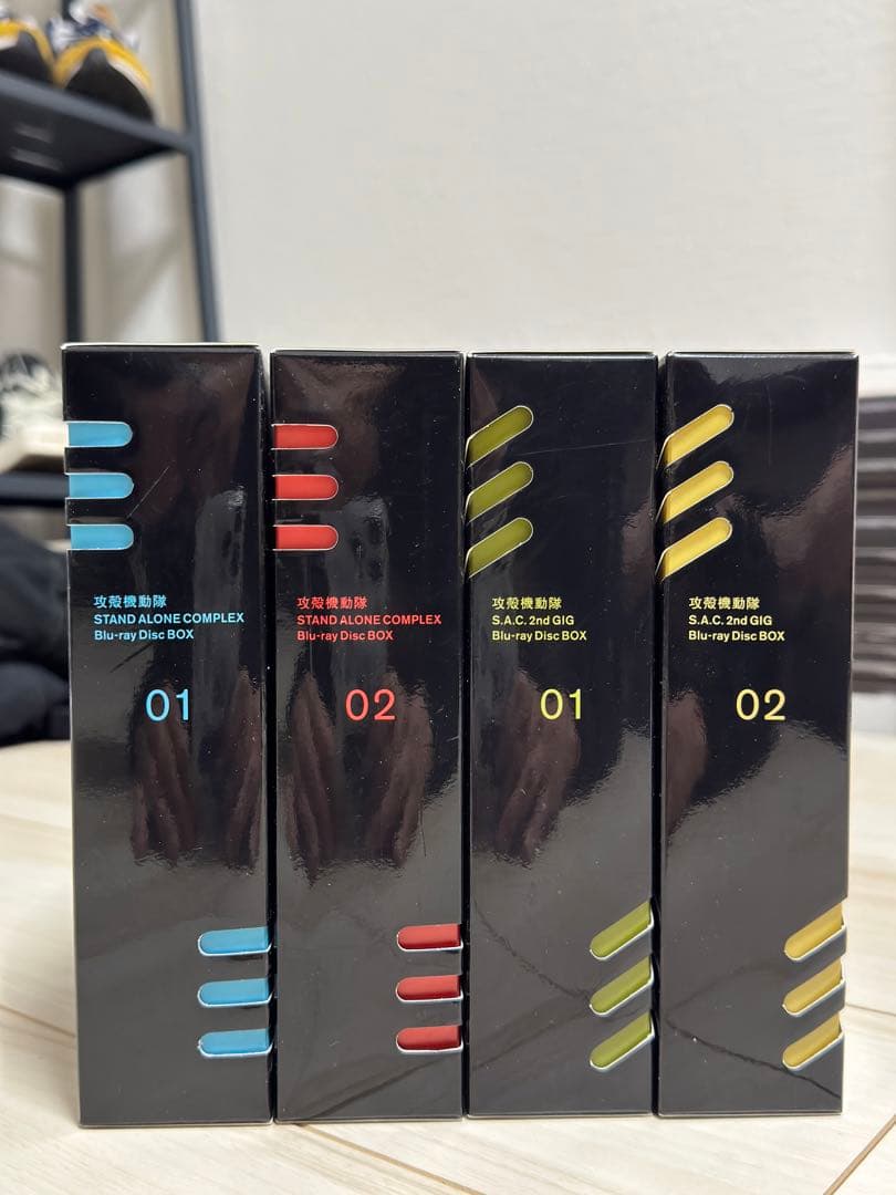 攻殻機動隊 1期2期＋劇場版＋ARISE＋イノセンス blu-rayセット