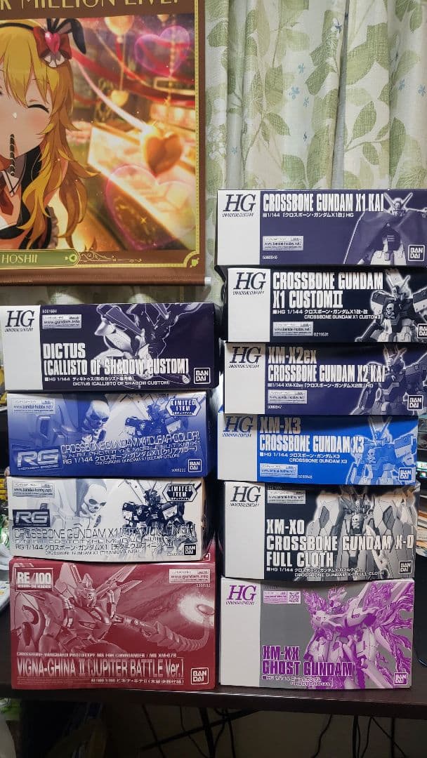 ガンプラクロスボーンガンダムシリーズまとめ売り10種