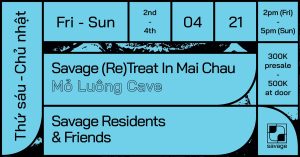 4th April | Marco Yanes & Di Linh for Savage (Re)treat